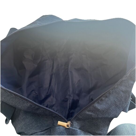 Neil Diamond 50th Anniversary Denim Dufflebag Tote With Rhinestone Accents - Picture 4 of 6